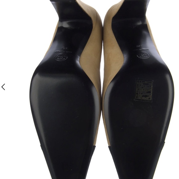 CHANEL cap toe pumps. never worn. brand new in box size 38.5 - Picture 11 of 11